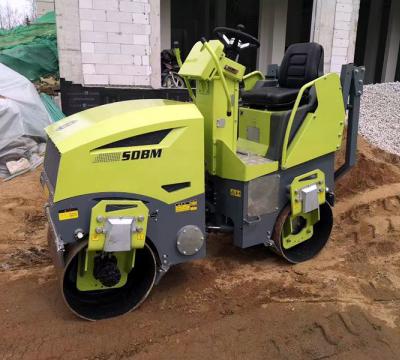奔馬小型壓路機土方壓實、溝槽回填施工案例